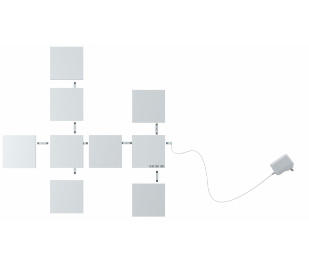 Nanoleaf Canvas Smarter Kit (9 paneli, kontroler) ISMNLC9 - 651648 - zdjęcie 4